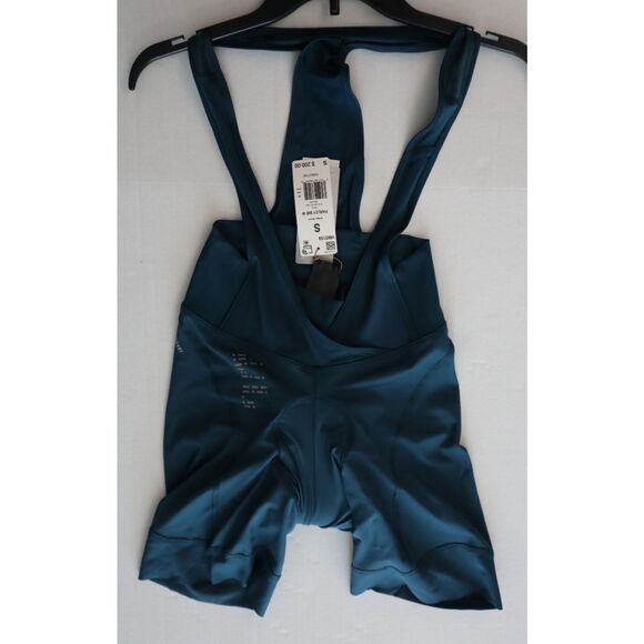 Adidas HM3159 Women Sz S Utility Green The Parley Padded Bib Cycling Shorts - Picture 5 of 10